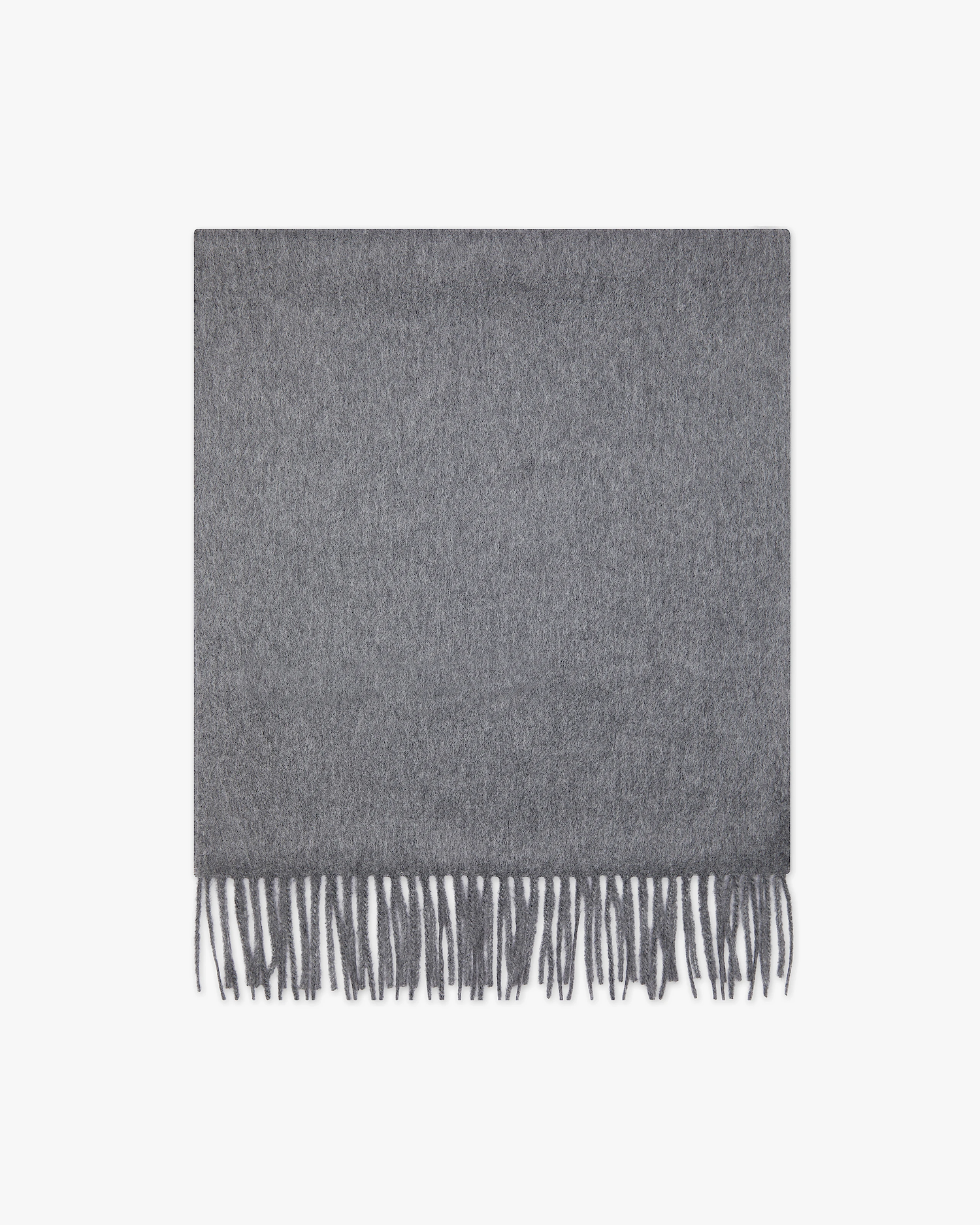Men's Courmayeur Scarf - Grey Cashmere