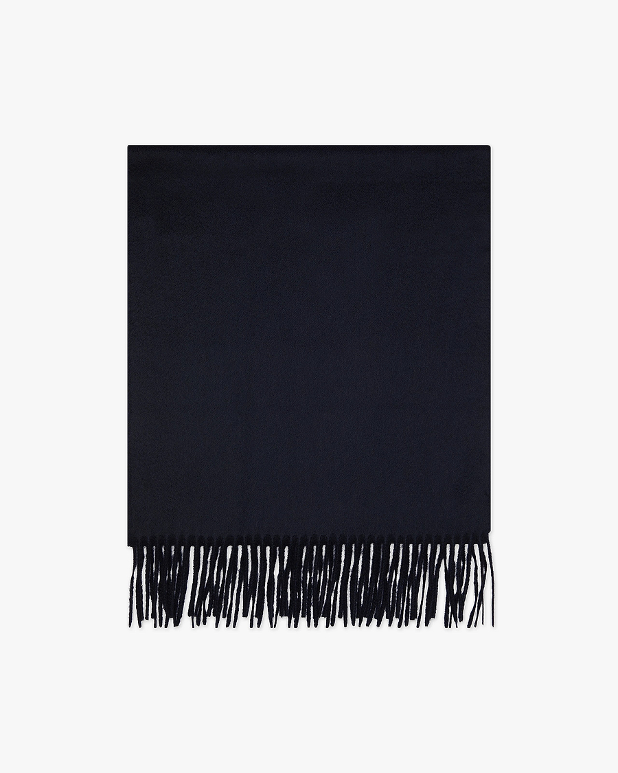 Men's Courmayeur Scarf - Blue Cashmere