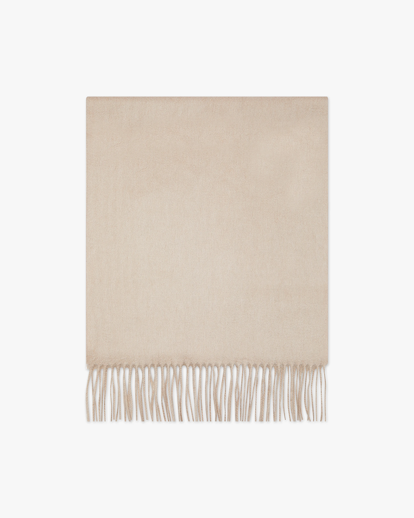 Men's Courmayeur Scarf - Beige Cashmere