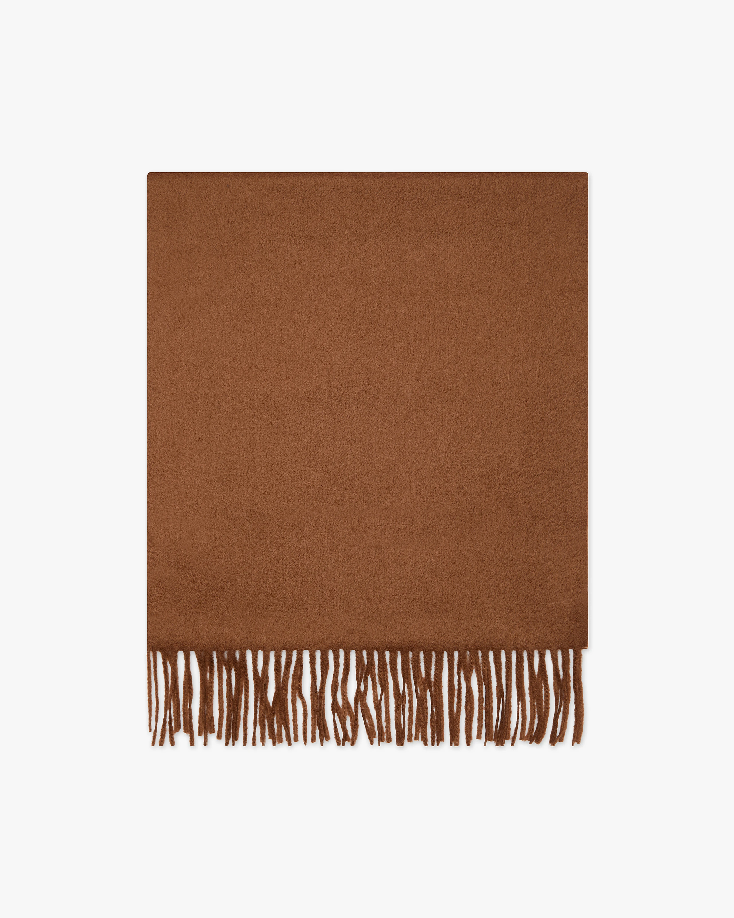 Men's Courmayeur Scarf - Brown Cashmere