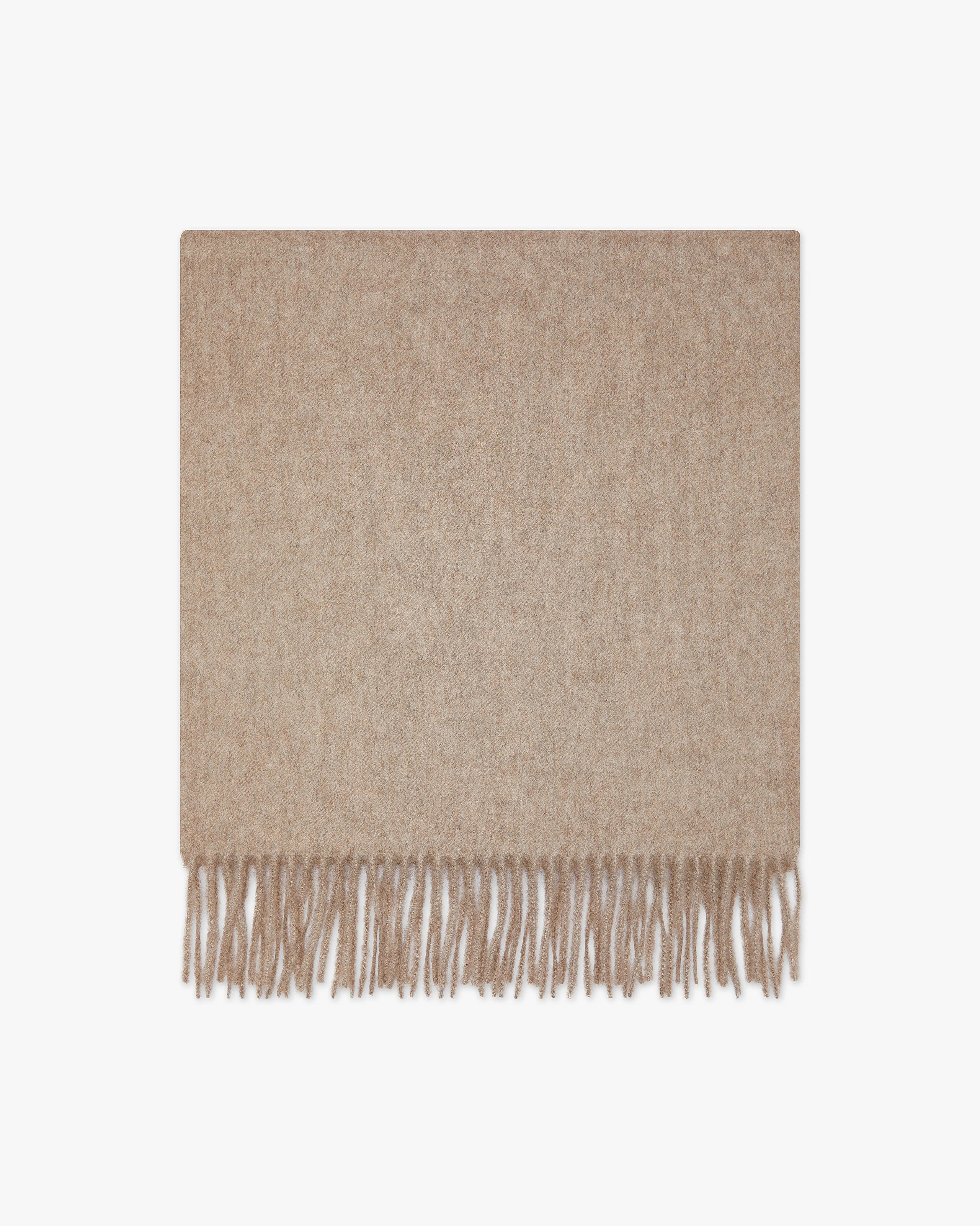 Men's Courmayeur Scarf - Camel Cashmere