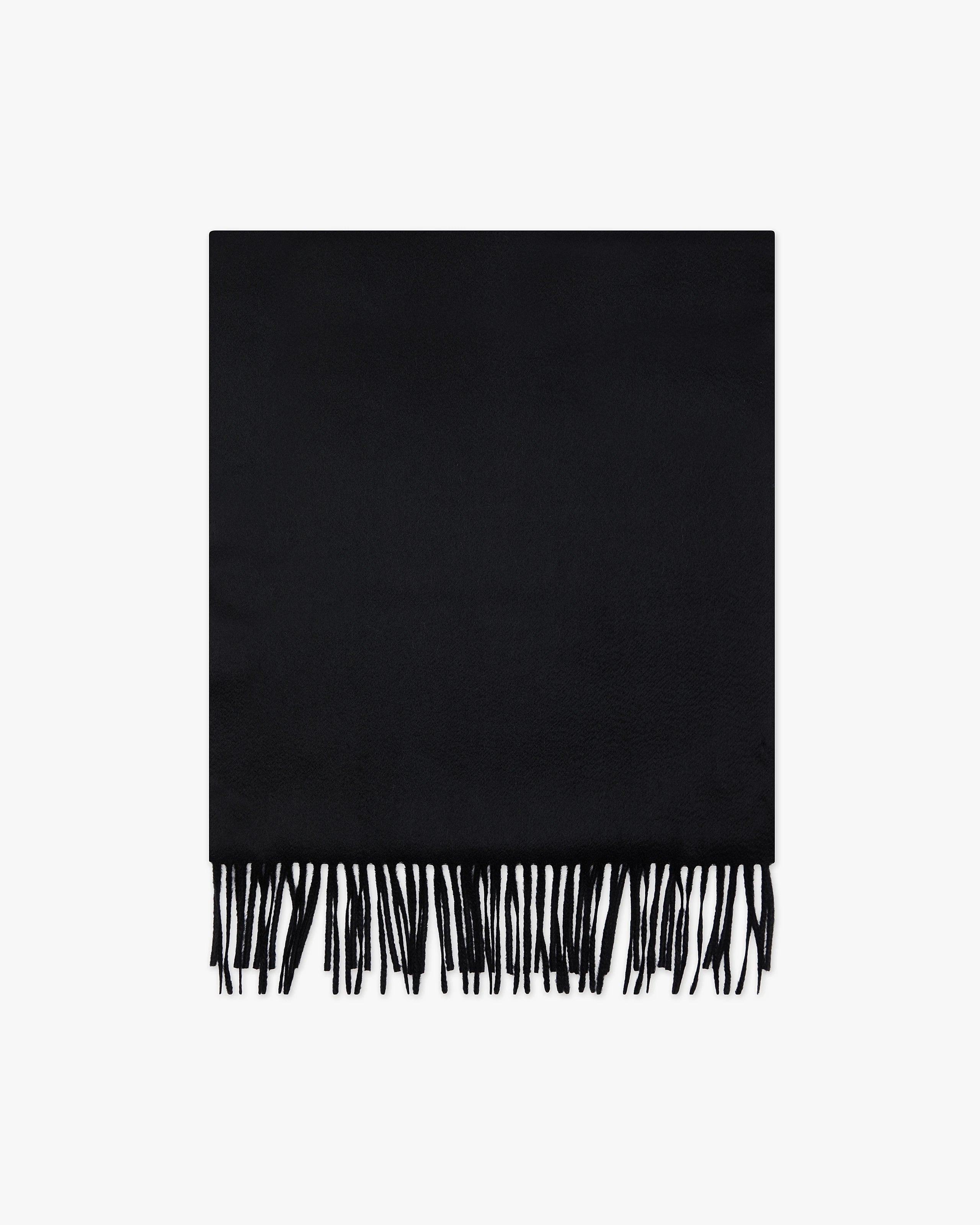 Men's Courmayeur Scarf - Black Cashmere