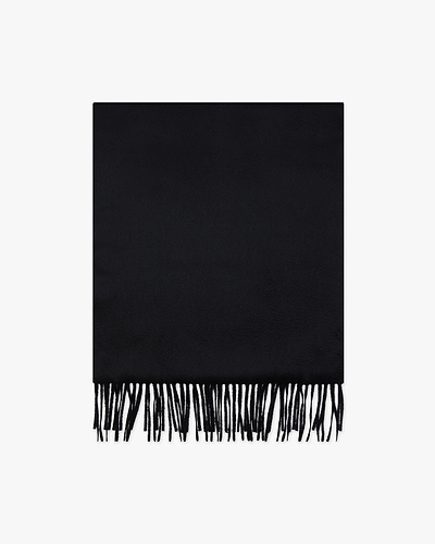 Men's Courmayeur Scarf - Black Cashmere