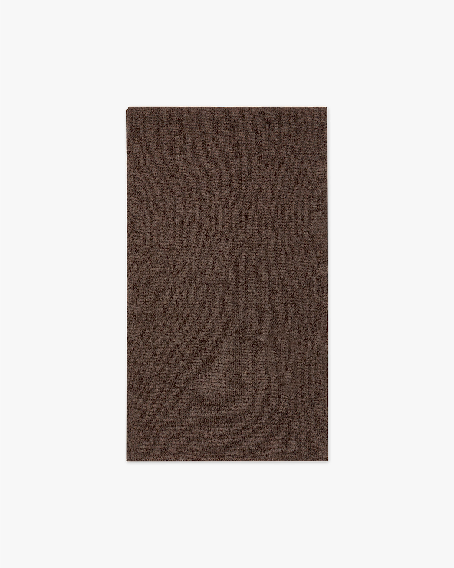 Men's Essential Scarf - Brown Cashmere