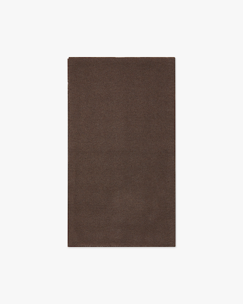 Men's Essential Scarf - Brown Cashmere