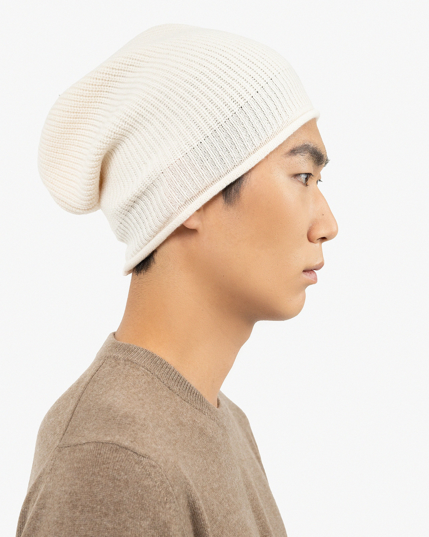 Men's Sebastian Hat - White Cashmere