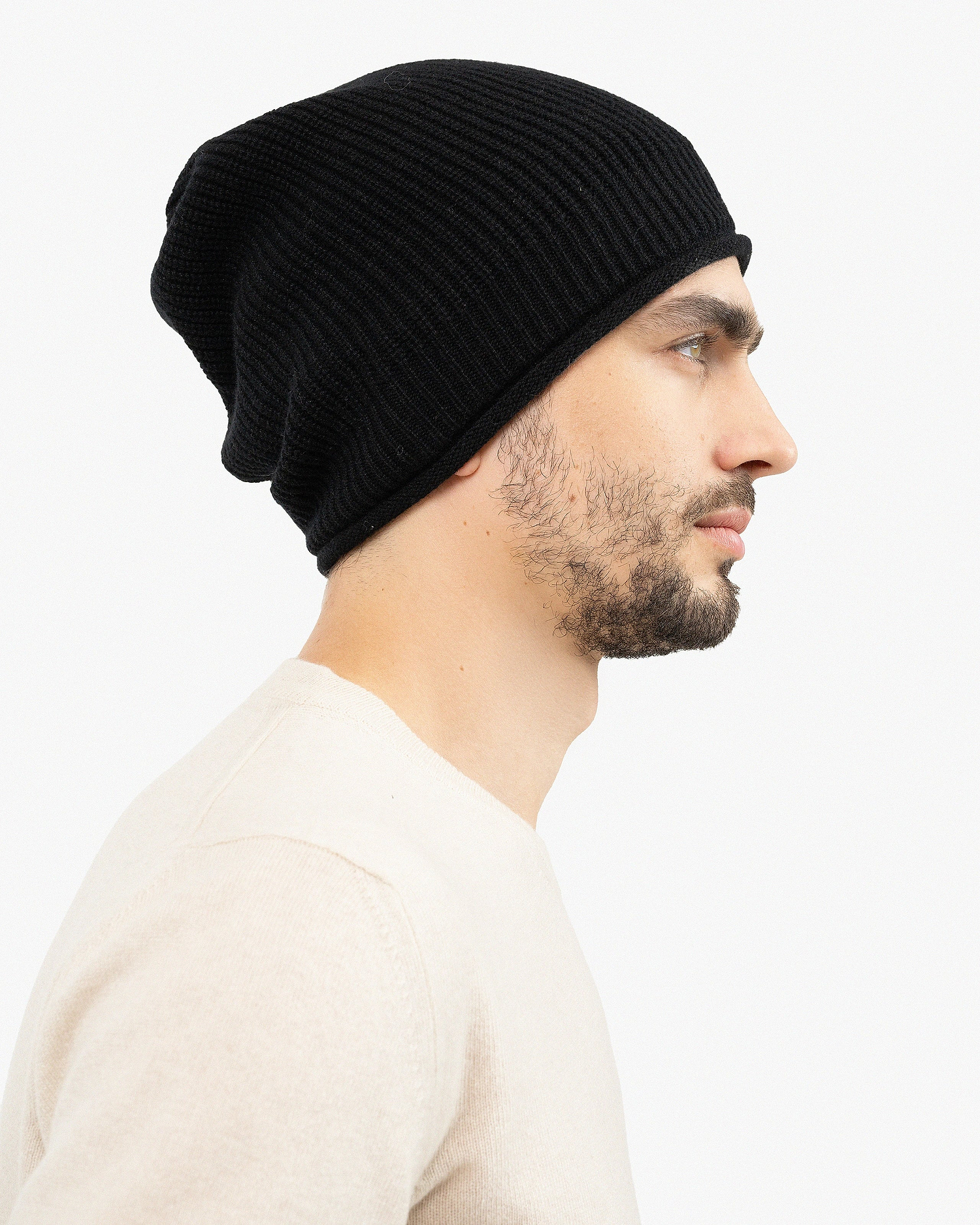 Men's Sebastian Hat - Black Cashmere