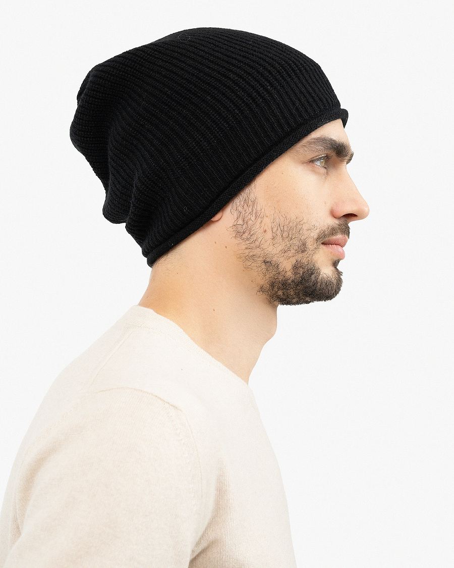 Men's Sebastian Hat - Black Cashmere
