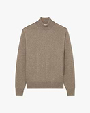 Sevile Rollkragenpullover Herren - Taupe