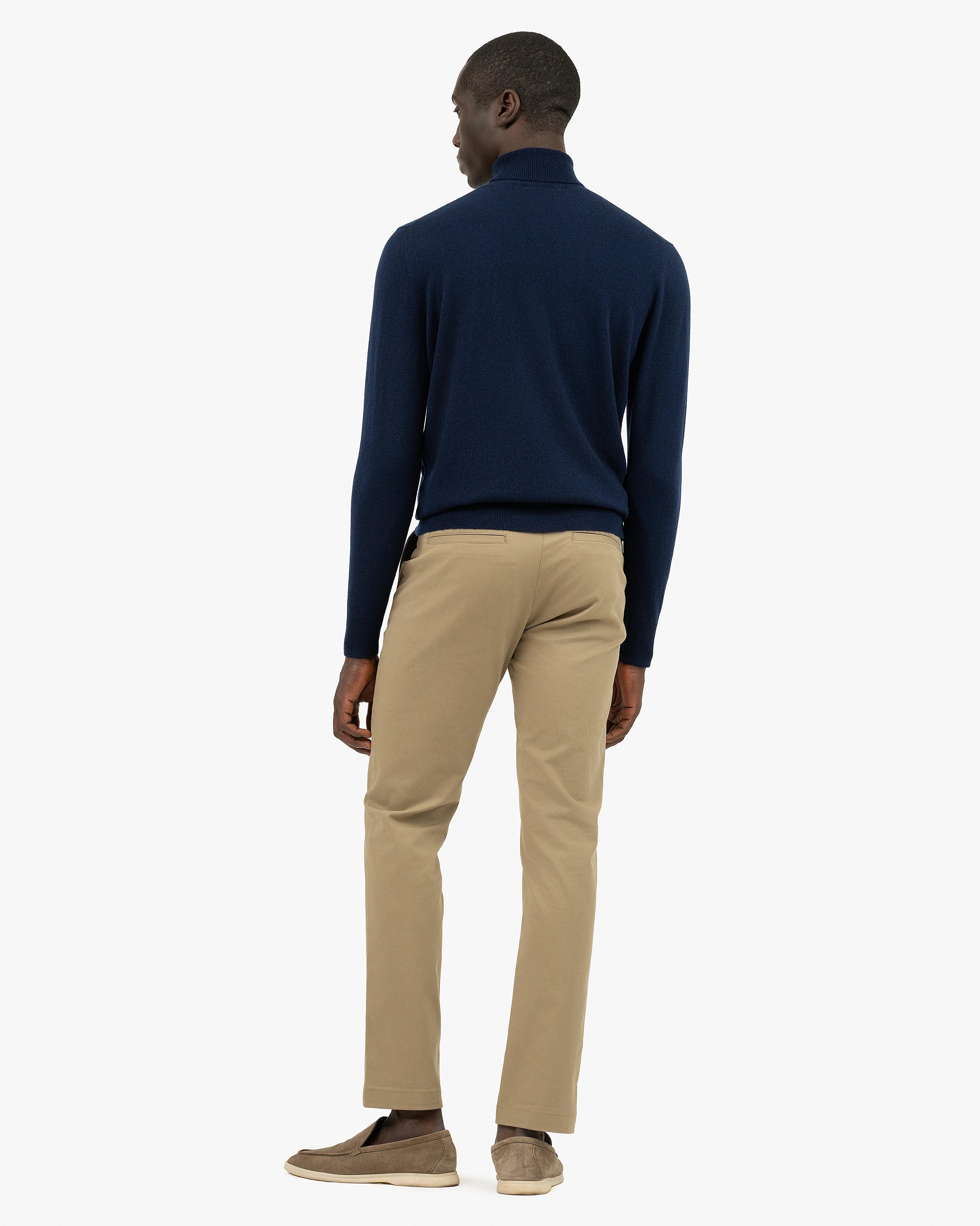 Men's Sevile Turtleneck Sweater - Blue Cashmere