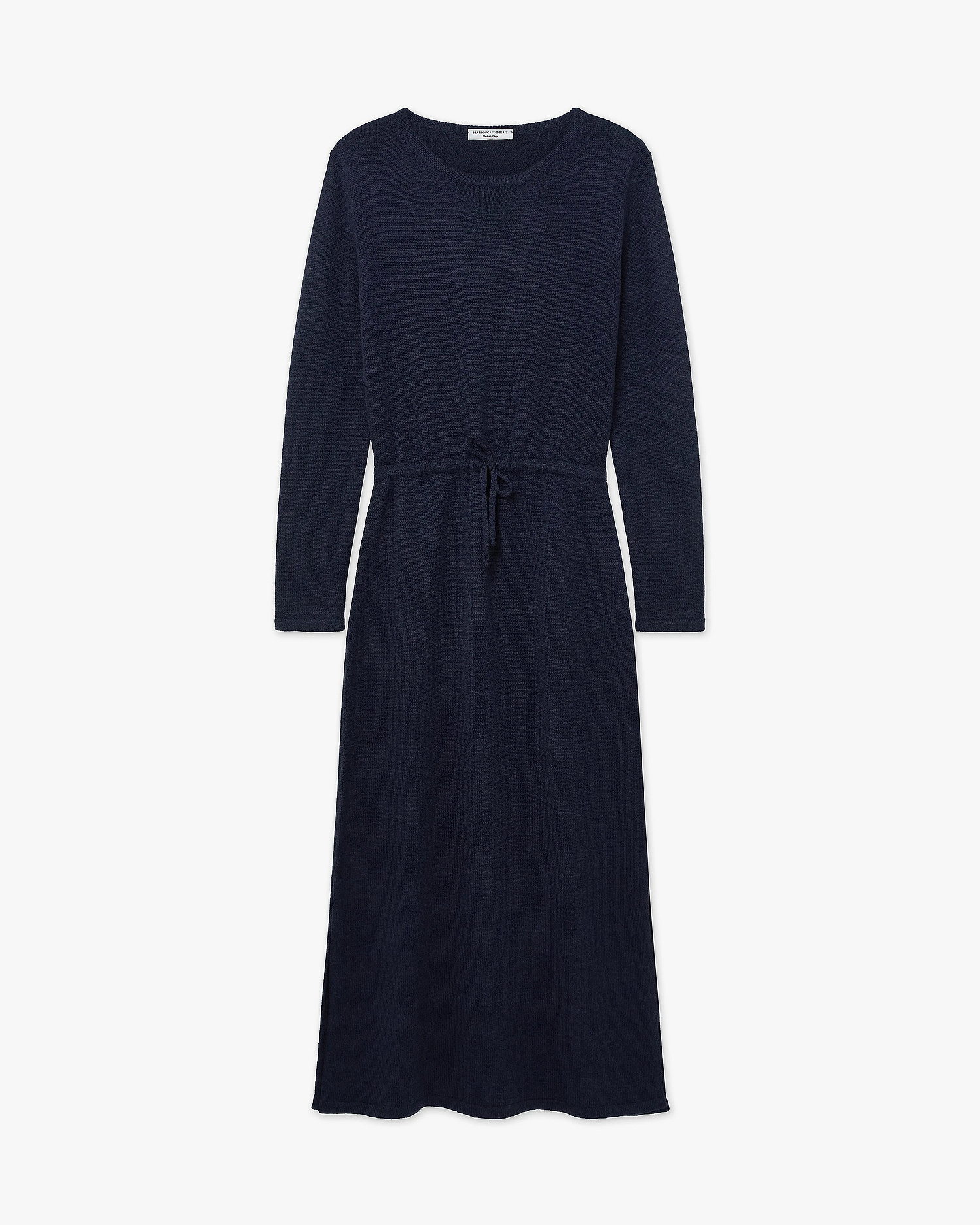 Siena Midi Dress - Blue Merino / Cashmere