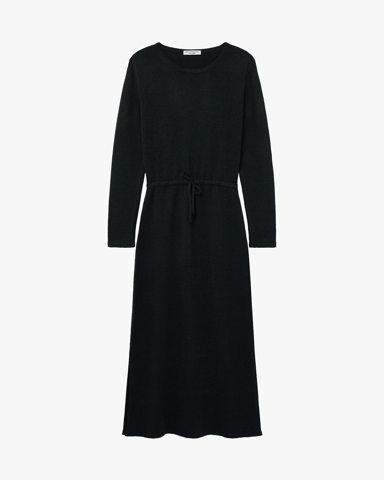 Siena Midi Dress - Black - Merino / Cashmere