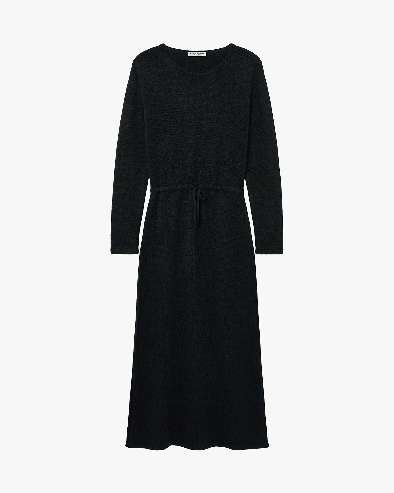 Siena Midi Dress - Black - Merino / Cashmere