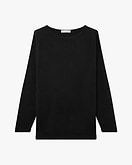 Mollis U-Boot-Pullover - Schwarz