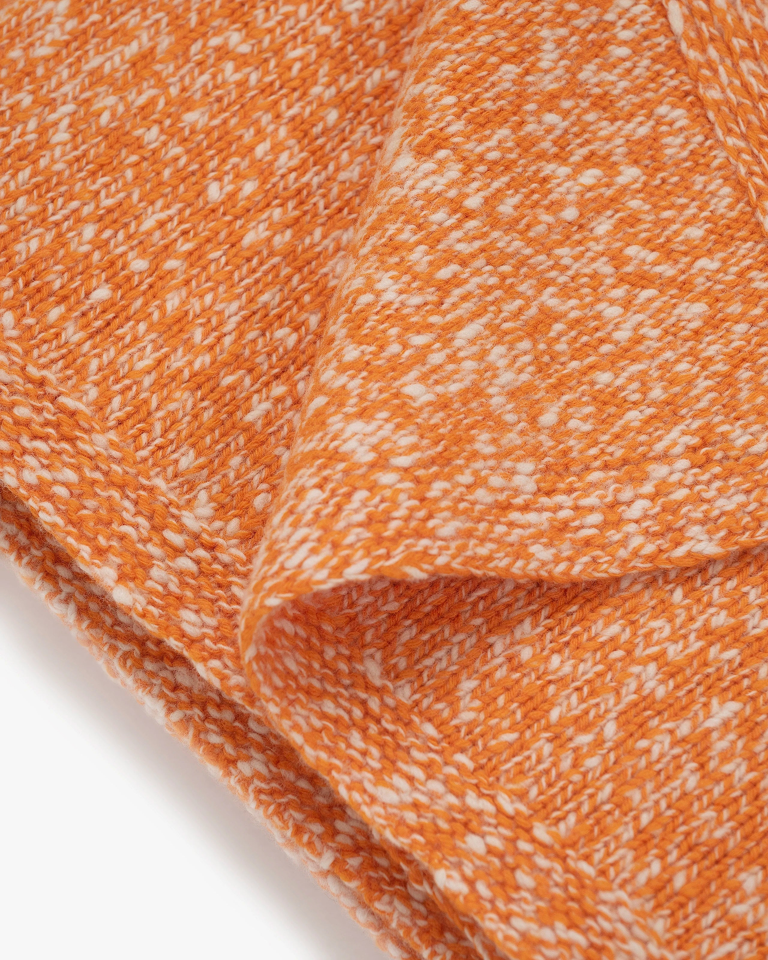 Mouliné Throw - Orange Lana / Cashmere