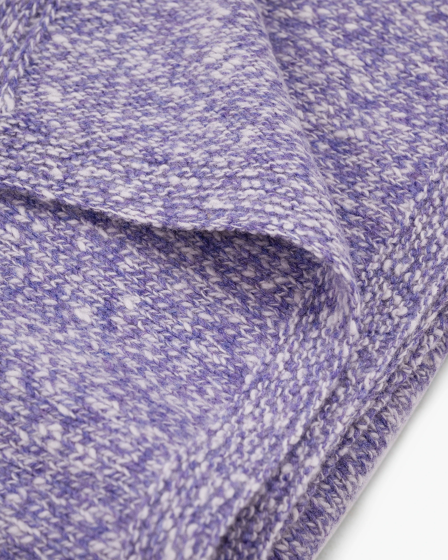 Mouliné Throw - Purple Lana / Cashmere