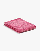Plaid Mouliné - Fuxia