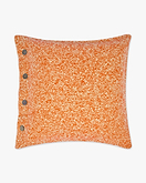 Coussin Mouliné - Orange