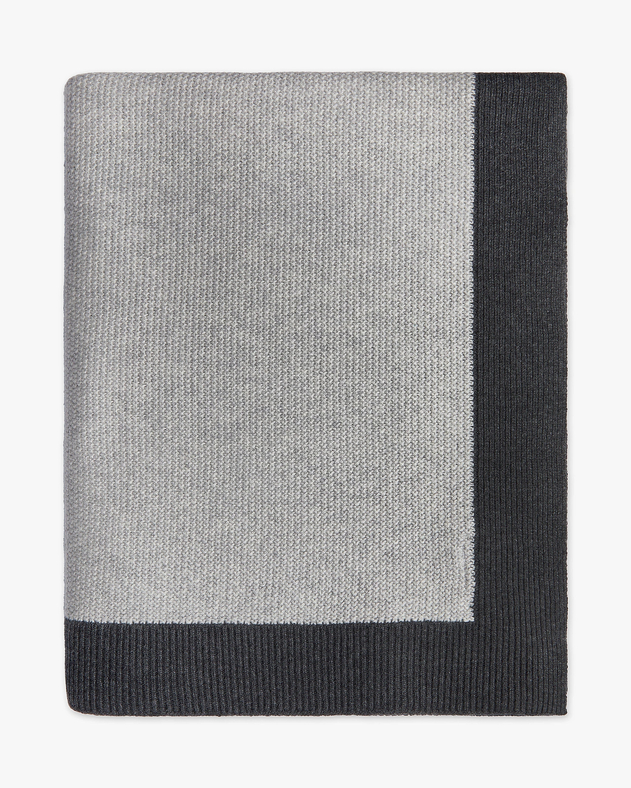 Nativa Blanket - Light Grey Cashmere