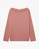 Pull Col Bateau Oasi - Rose