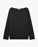 Pull Col Bateau Oasi - Noir