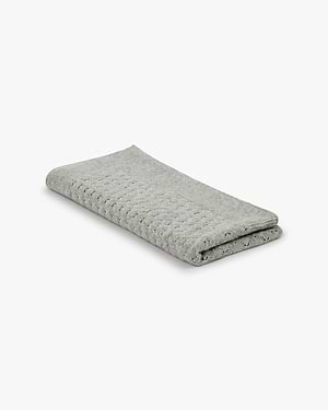 Openwork Baby Blanket - Light Grey