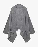 Ostuni Cardigan Wrap - Medium Grey