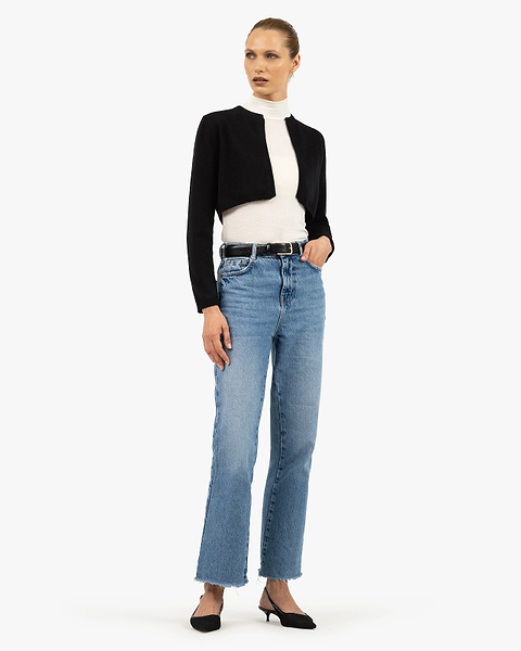 Ostuni Shrug - Black Cashmere