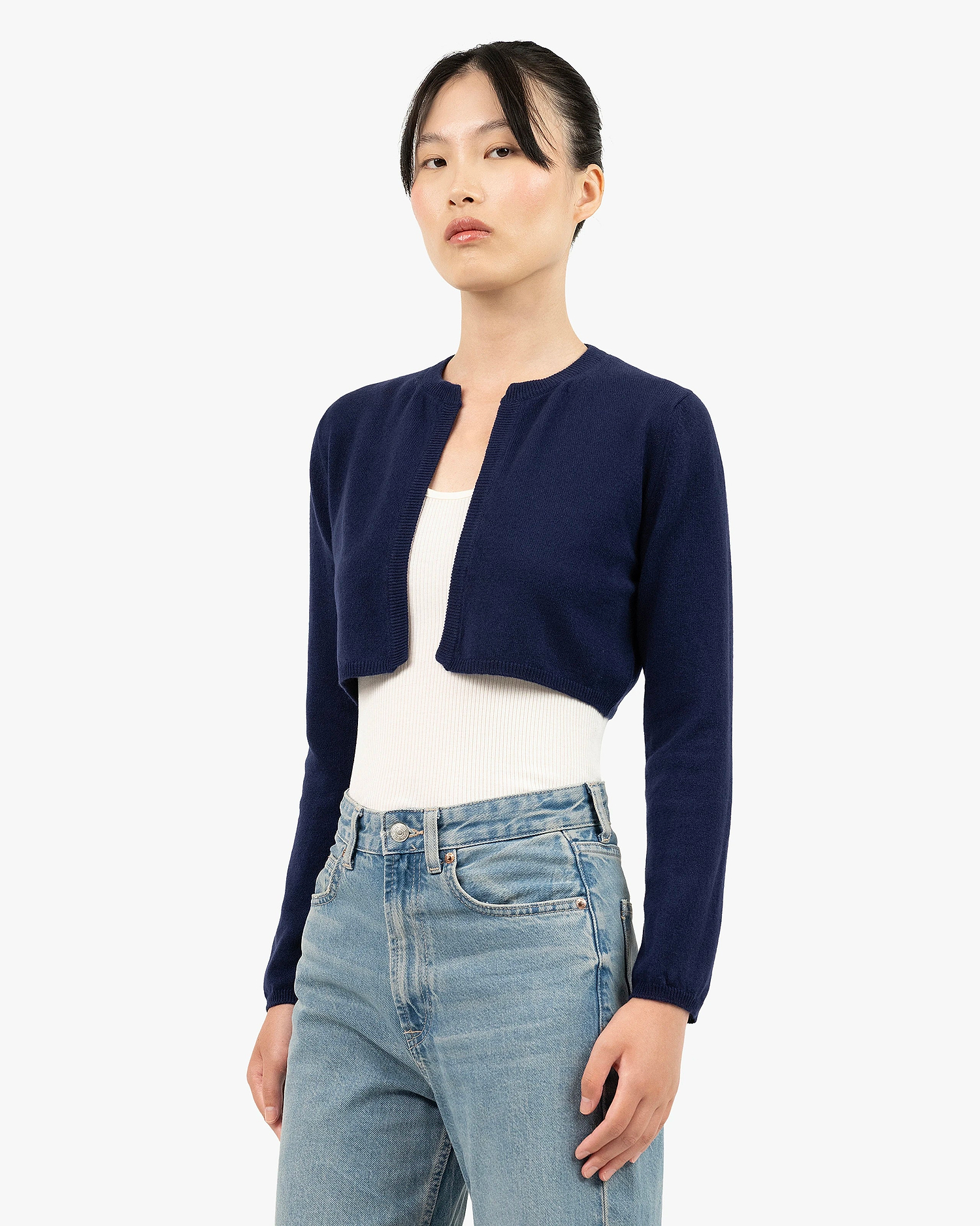 Ostuni Shrug - Blue Cashmere