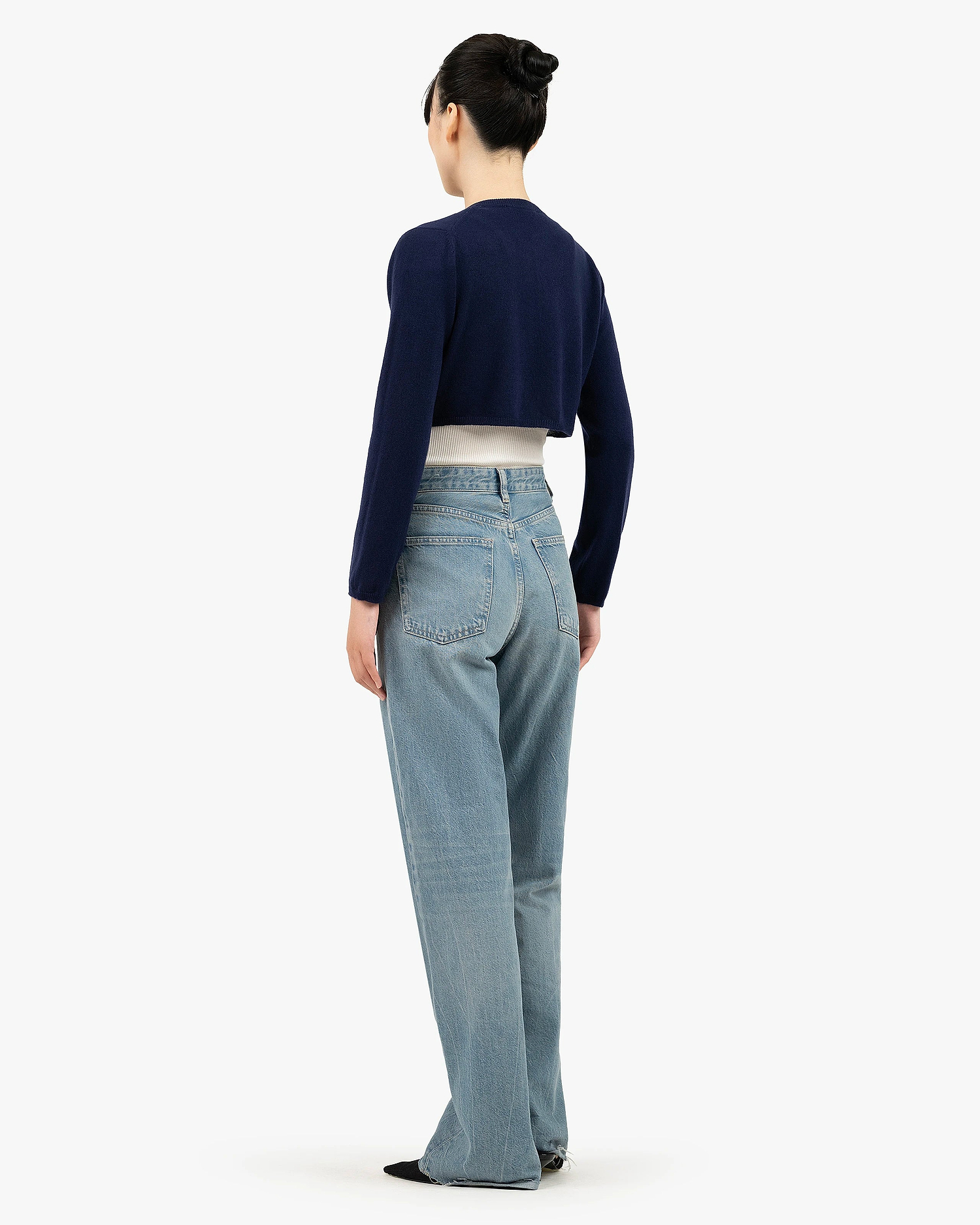 Ostuni Shrug - Blue Cashmere
