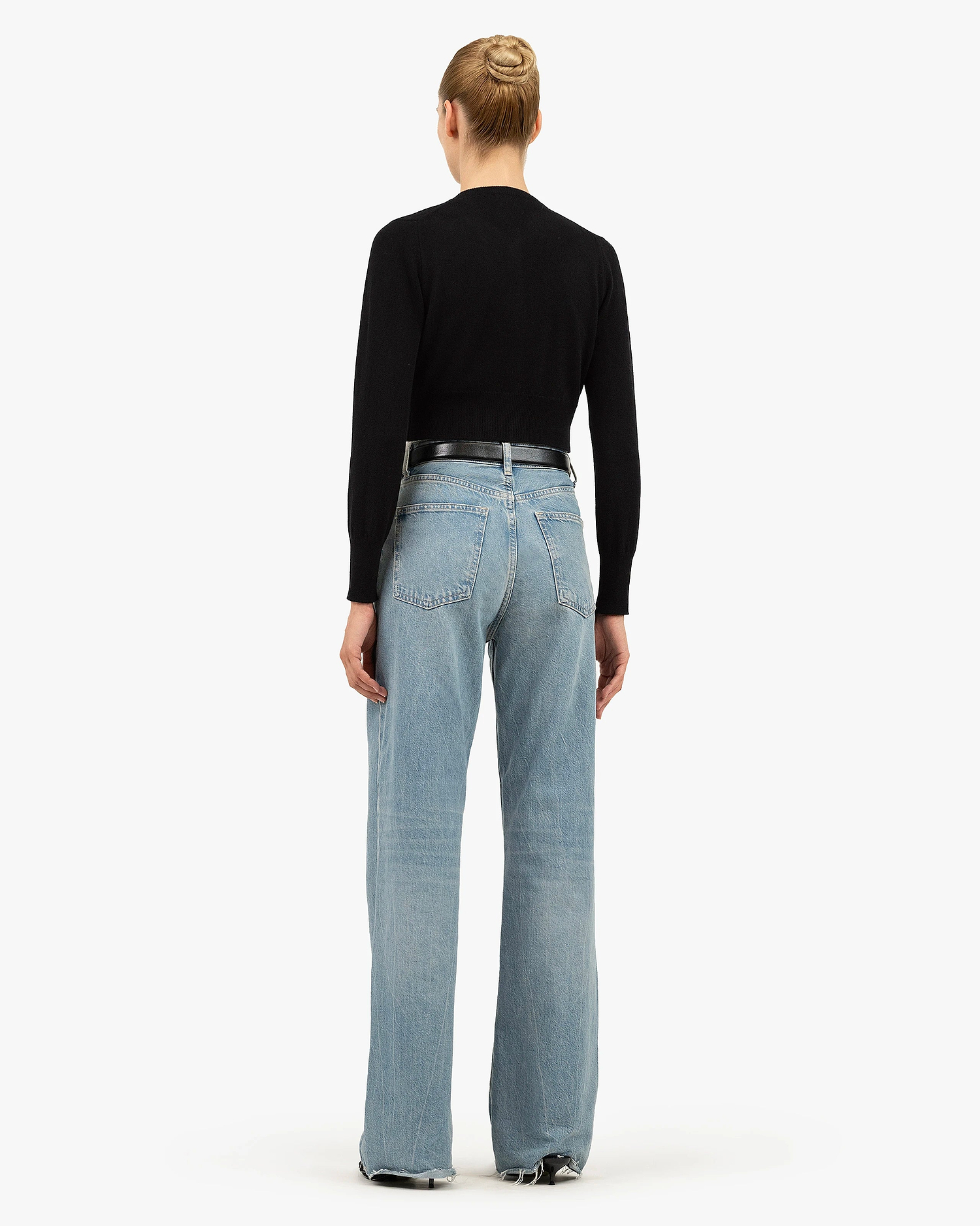 Ostuni Shrug Cardigan - Black Cashmere