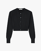 Cardigan Coprispalle Ostuni - Nero