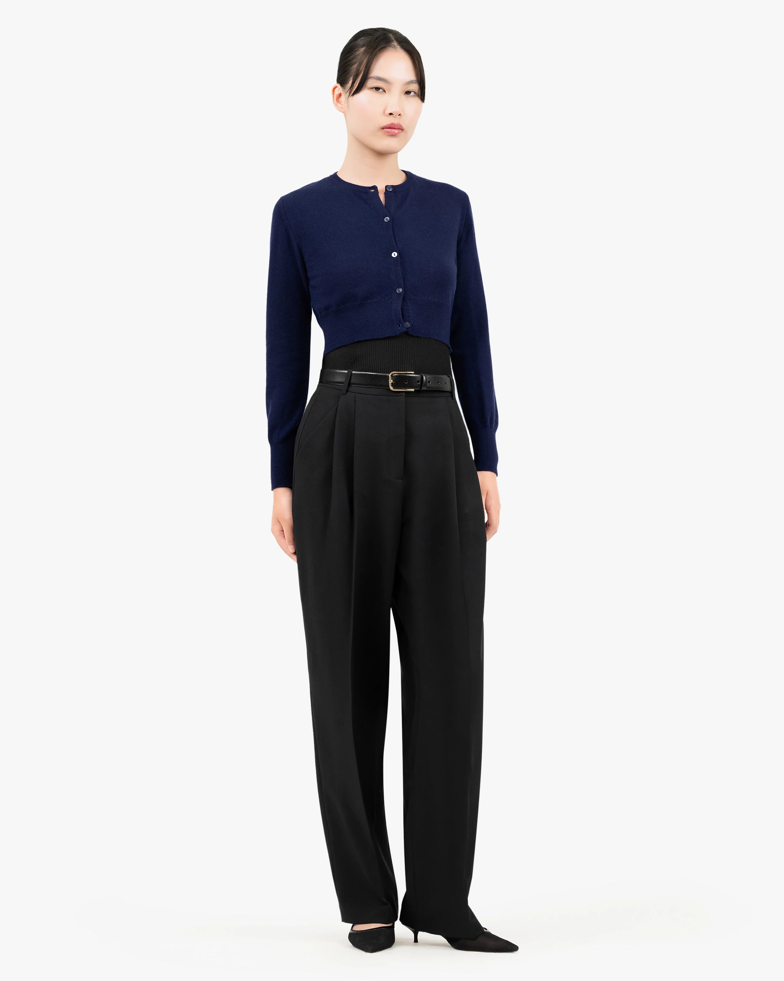 Ostuni Shrug Cardigan - Blue Cashmere