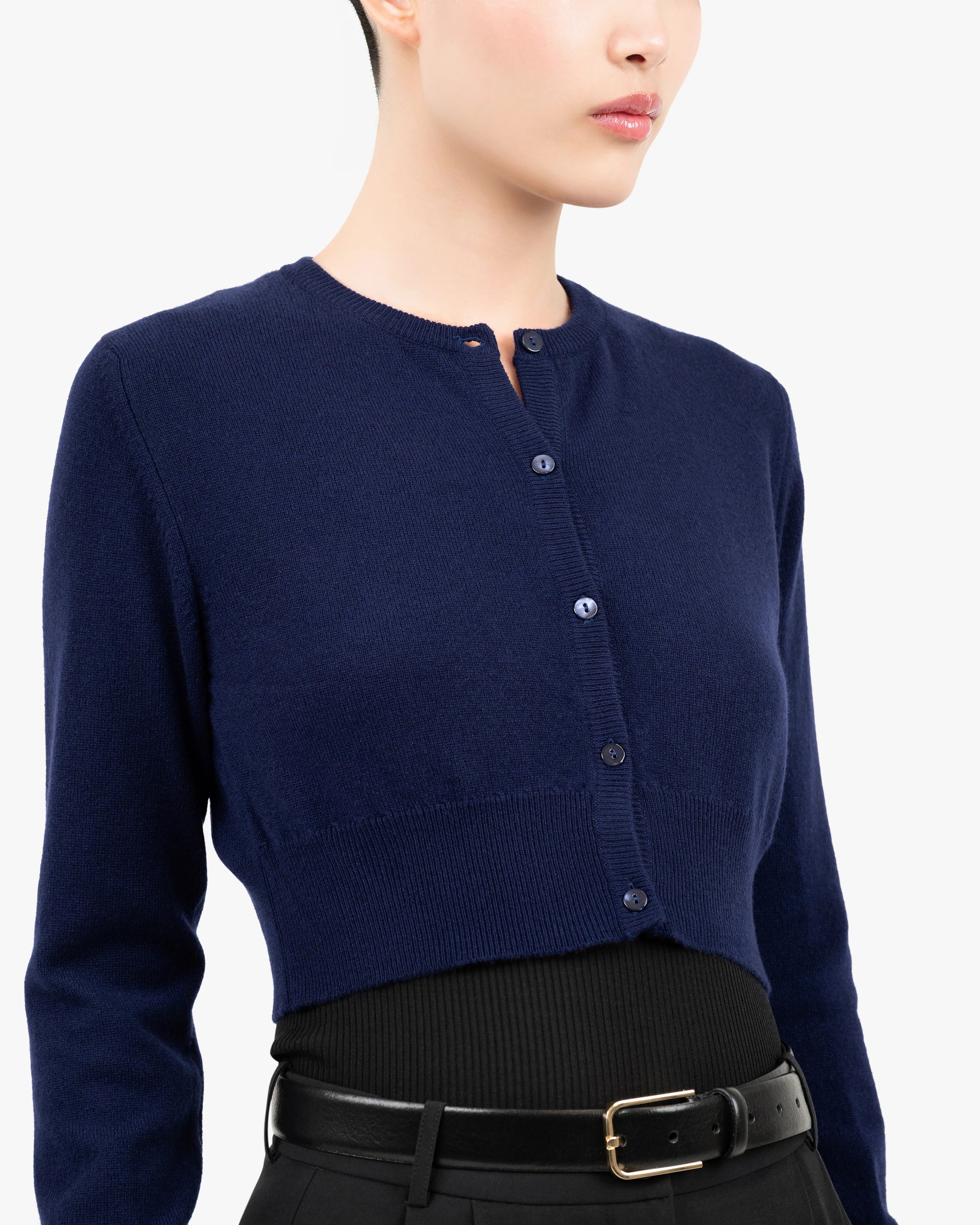 Ostuni Shrug Cardigan - Blue Cashmere