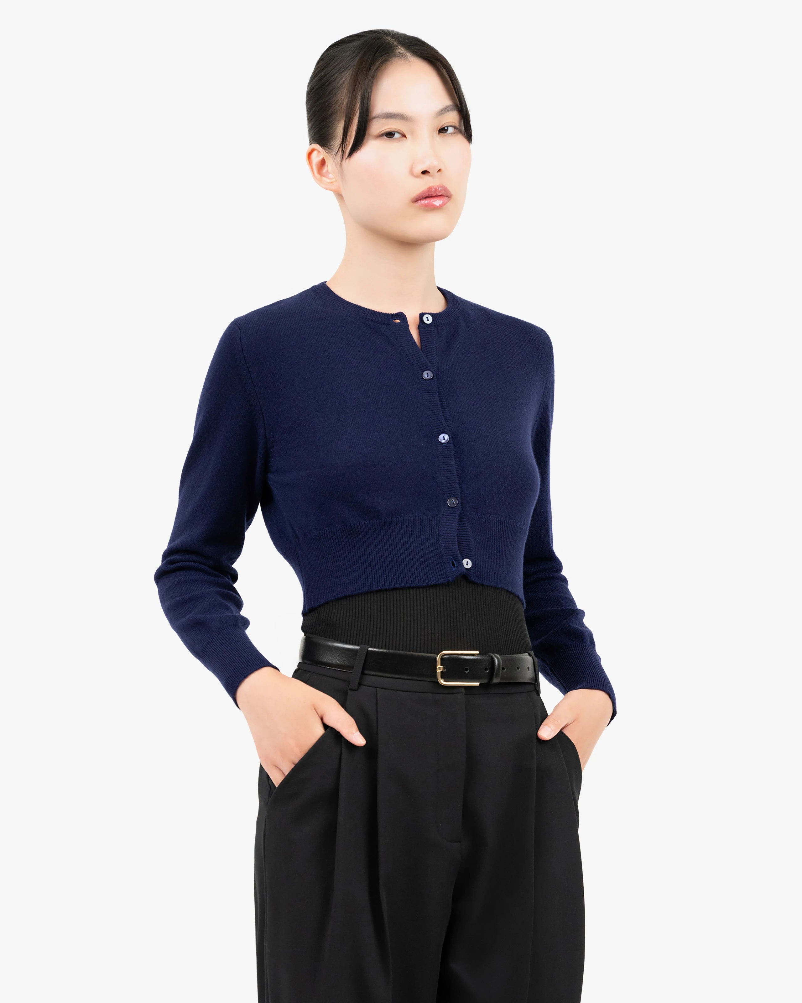 Ostuni Shrug Cardigan - Blue Cashmere