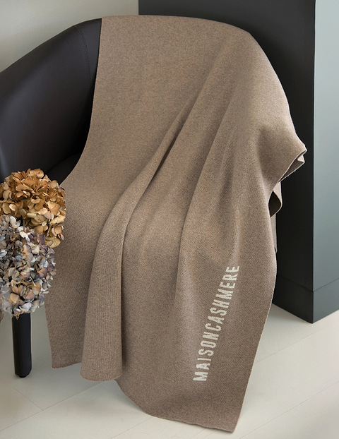 Palace Customizable Throw - Taupe Cashmere