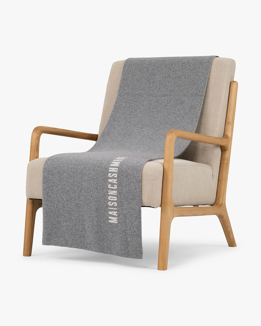 Palace Customizable Throw - Medium Grey Cashmere