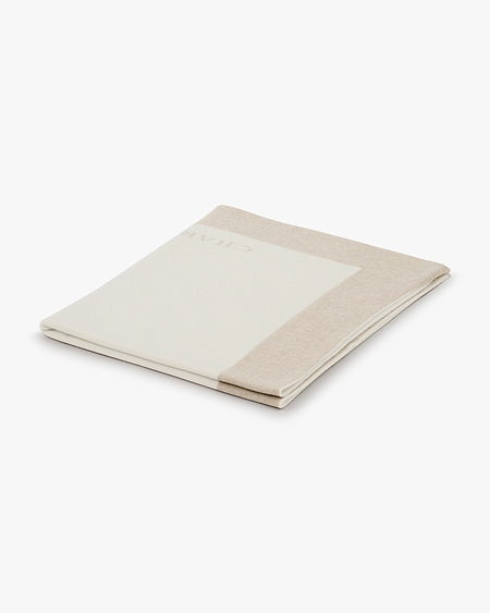 Personalized Baby Blanket - Beige Cashmere
