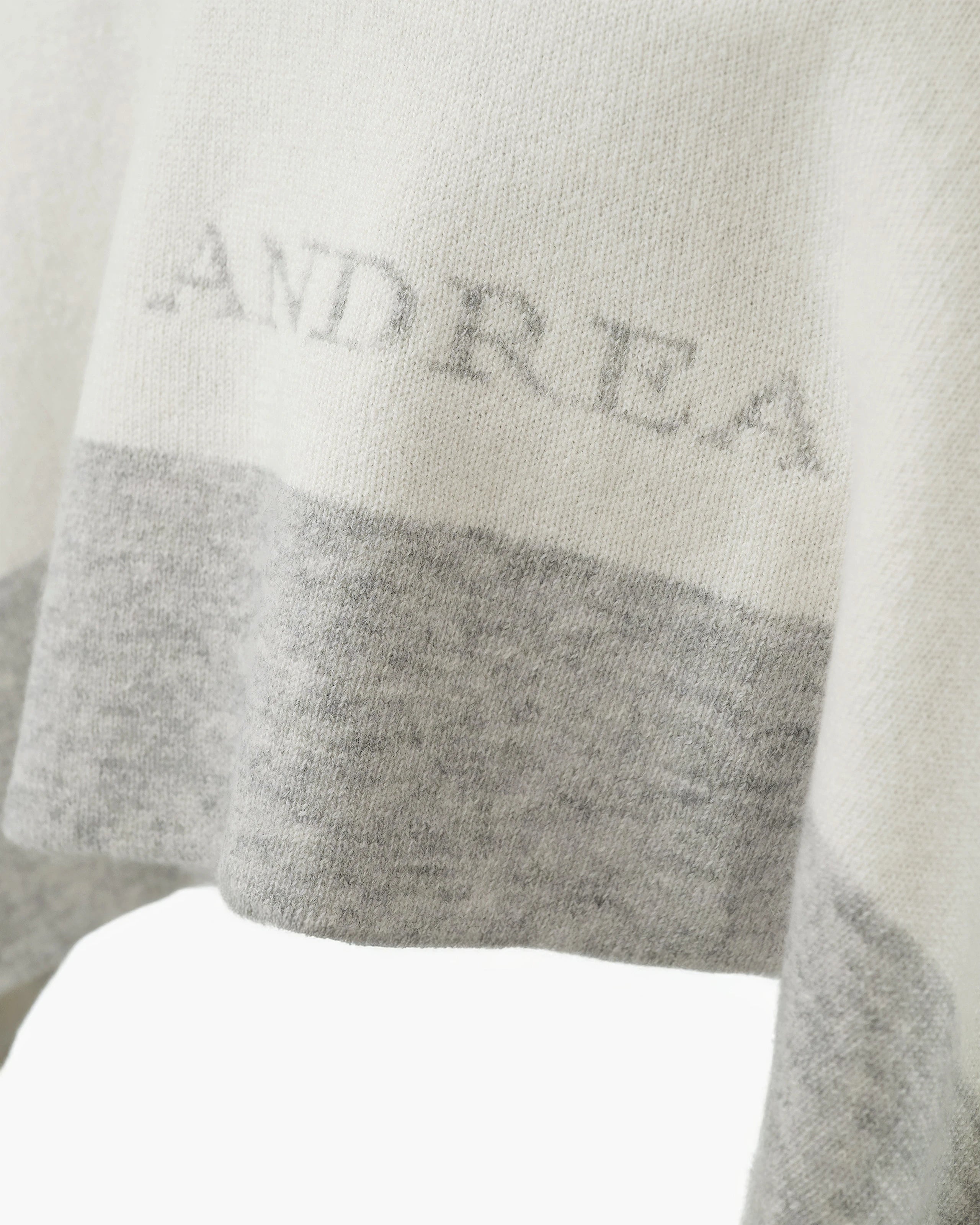Personalized Baby Blanket - Light Grey Cashmere