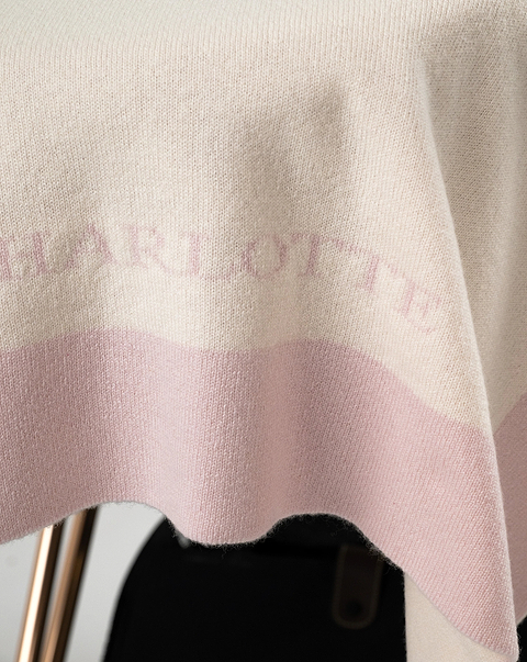Personalized Baby Blanket - Pink Cashmere