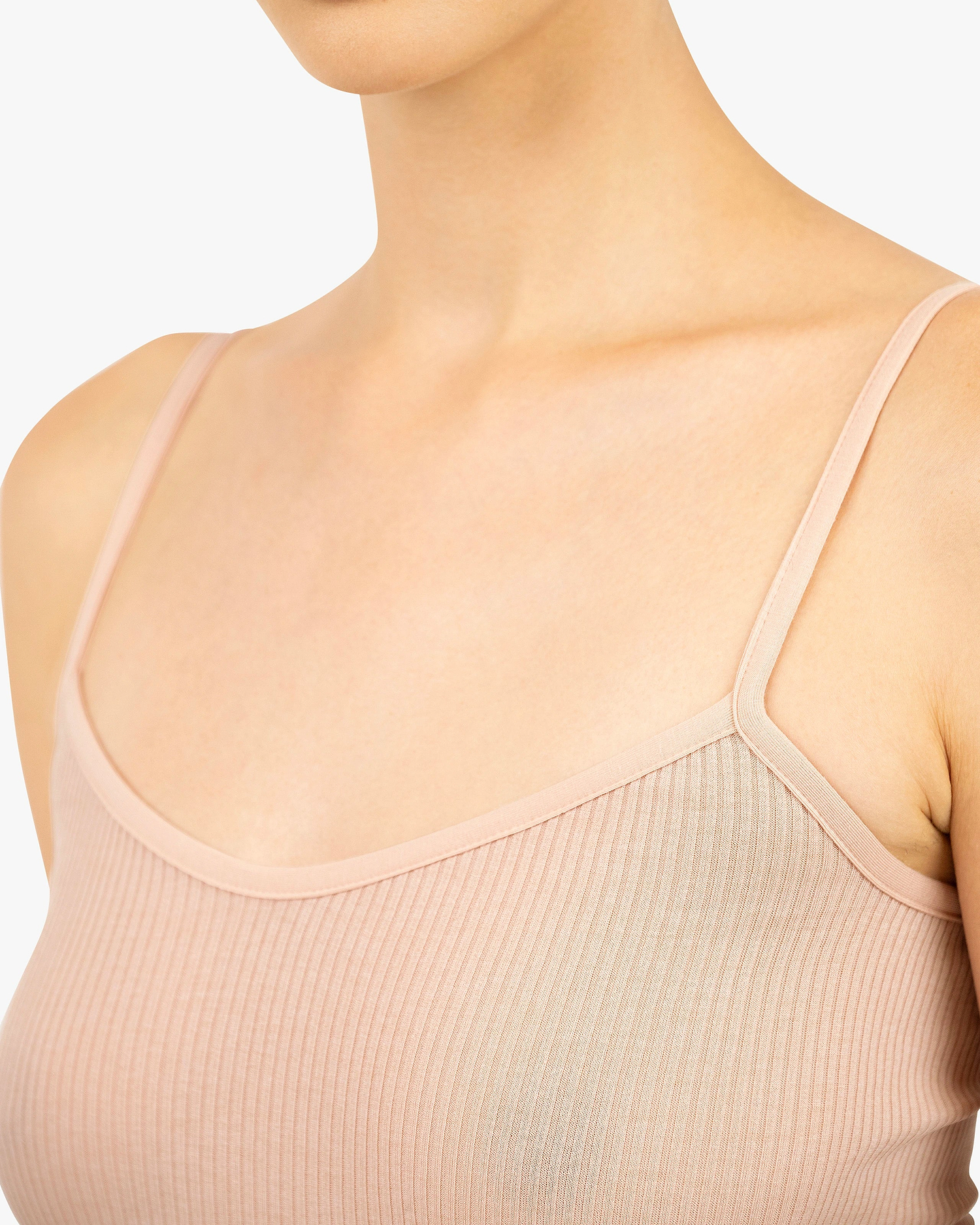 Pleated Top - Blush Cotone / Seta