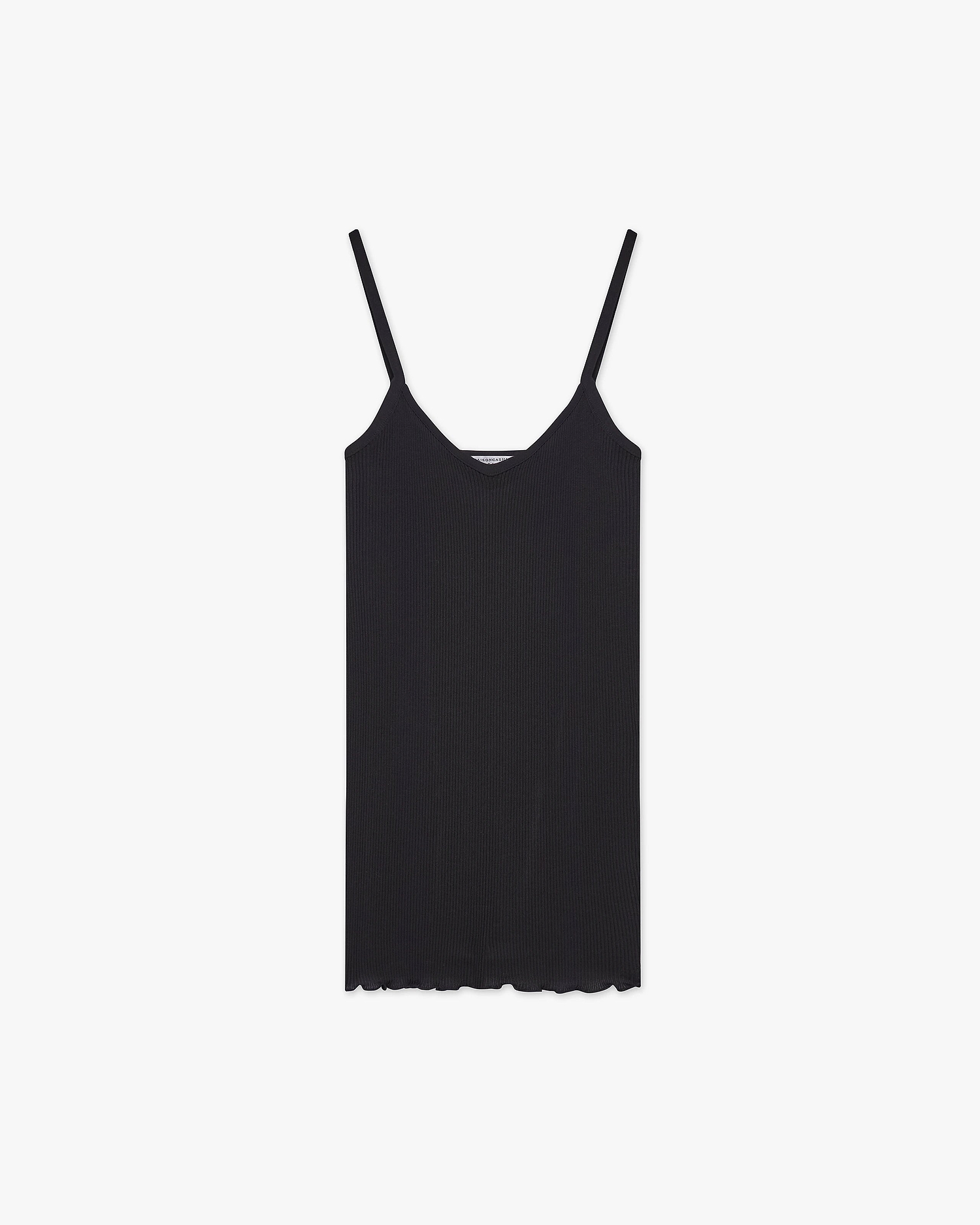 Pleated Top - Black Cotone / Seta