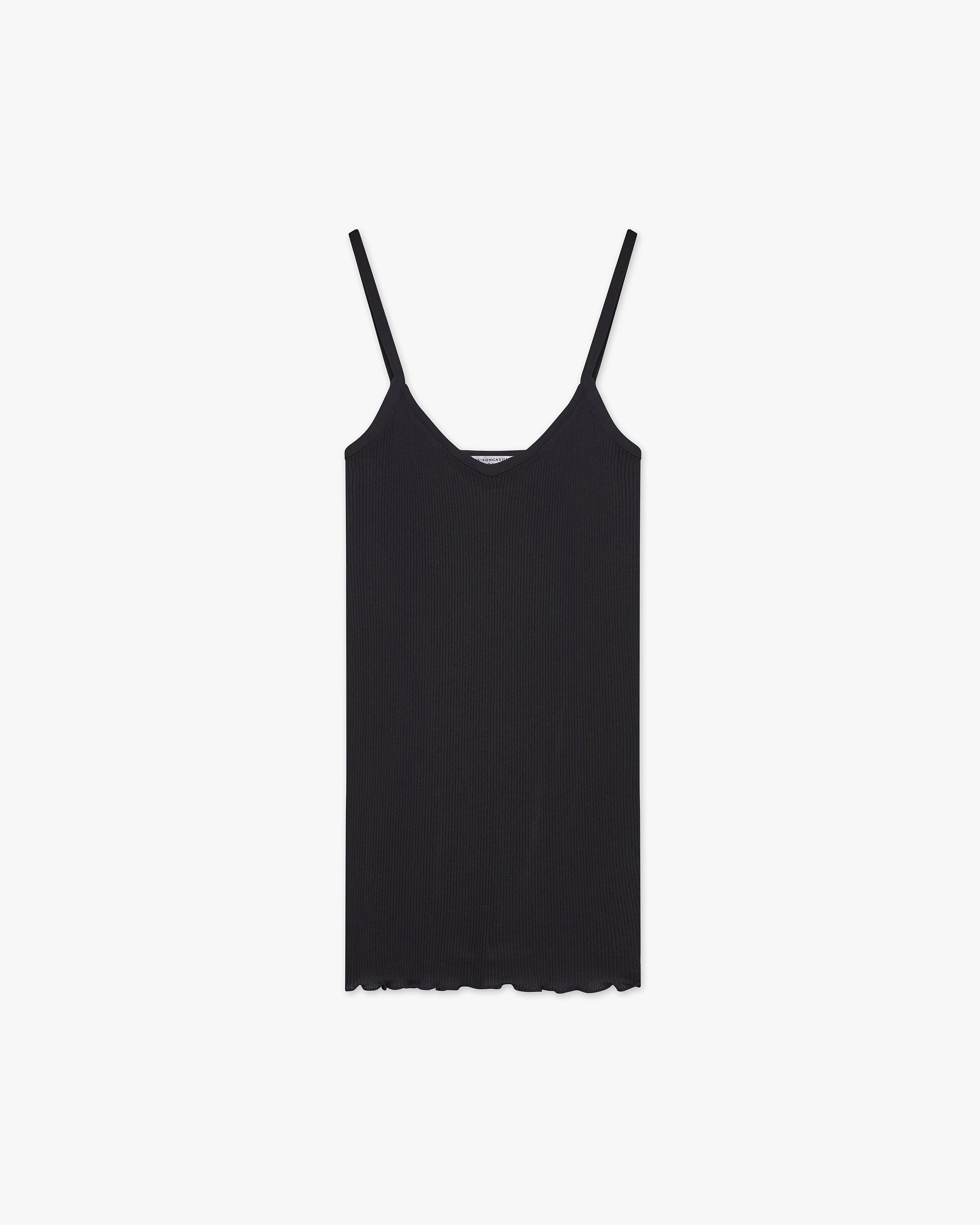 Pleated Top - Black Cotone / Seta