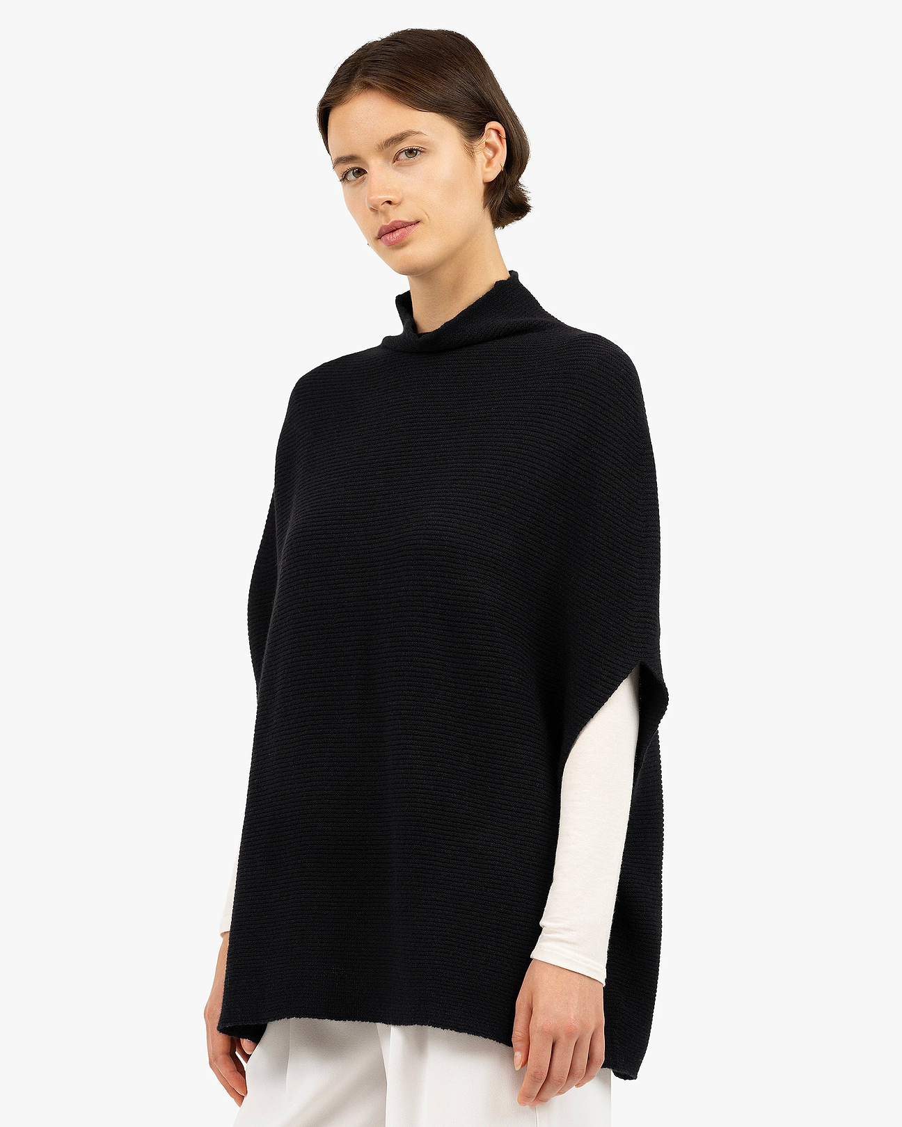 poncho-cape-mock-neck-cashmere