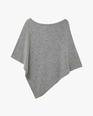 Ostuni Poncho - Medium Grey