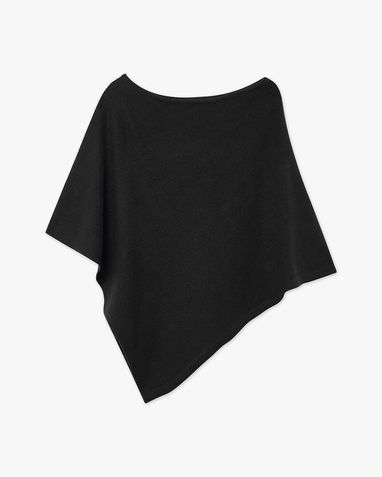 Ostuni Poncho - Black Cashmere