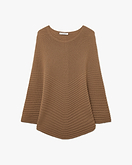 Poncho Sorbonne - Camel