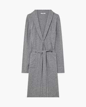 Oberon Lounge Robe - Medium Grey