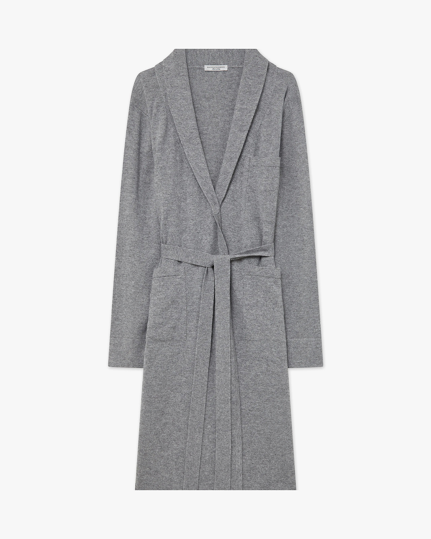 Oberon Robe - Medium Grey Cashmere