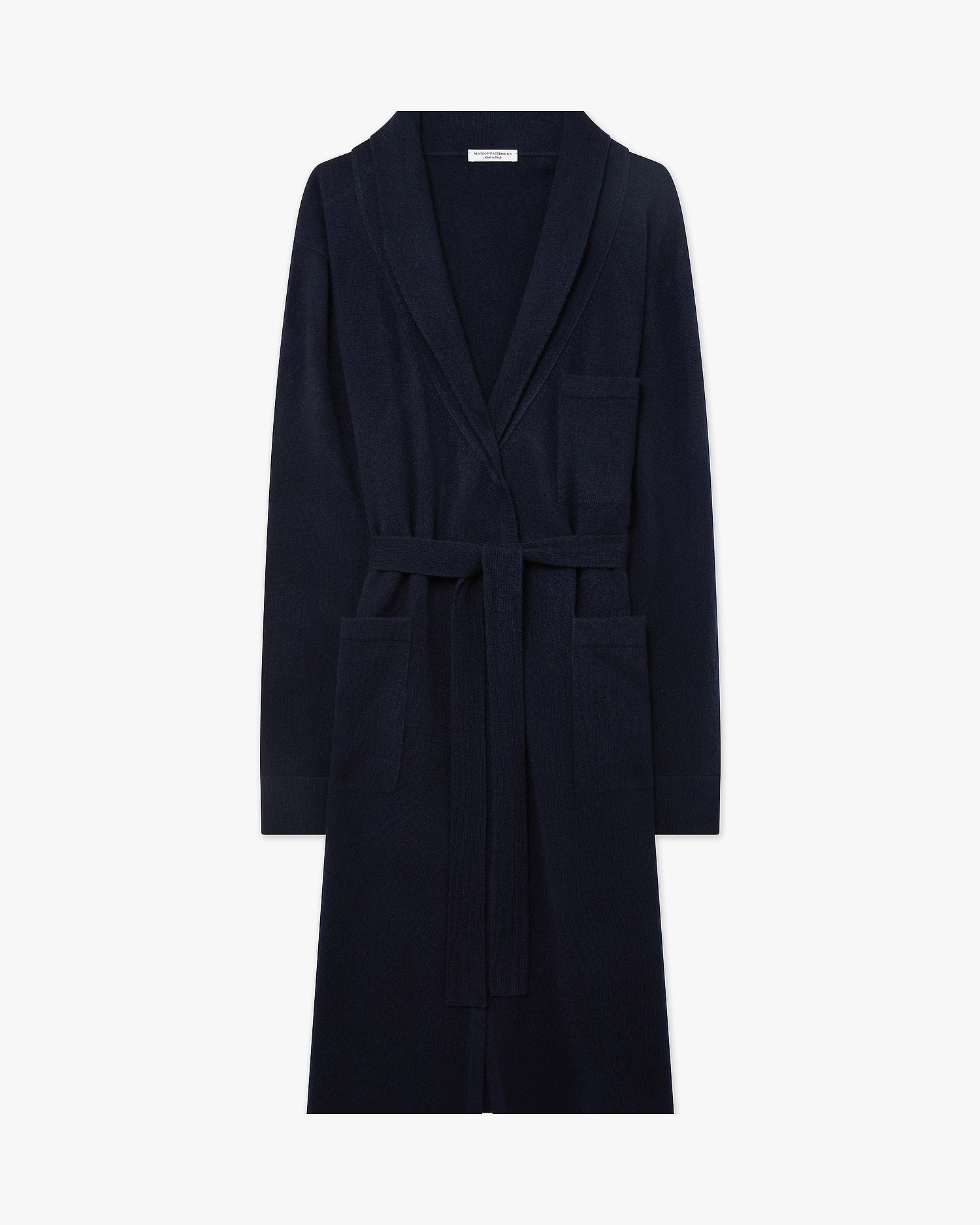 Oberon Robe - Night Blue Cashmere